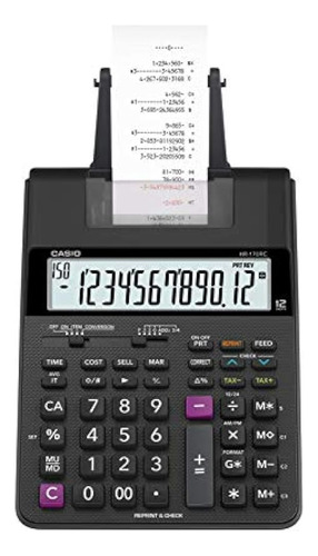 Casio Hr-170rc Plus, Calculadora De Impresión De Escritorio 