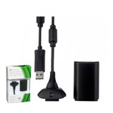 Cabo + Bateria 5.800mah Para X-box 360