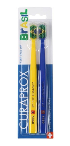 Escova De Dente Curaprox Ultra Soft 5460 Com 2 Unidades