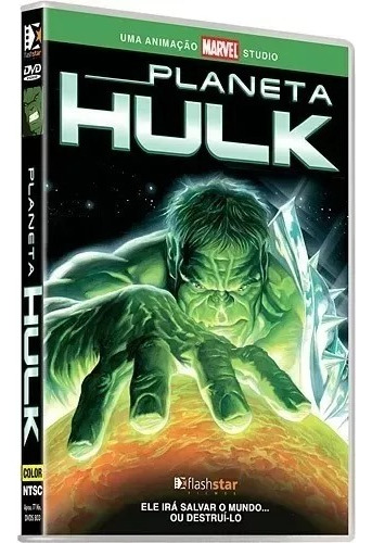 Dvd Planeta Hulk - Marvel 