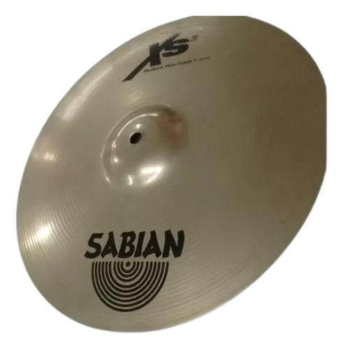 Prato Ataque 14  Sabian Medium Thin Crash Xs 1407 Xs20 B20