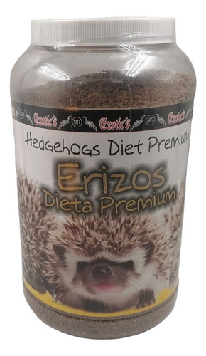Exotic´s Alimento Erizo 2.5kg Unico Con Tenebrio En Polvo
