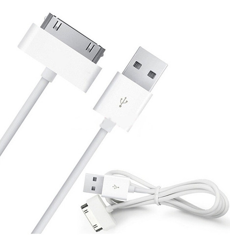 Cable Cargador Usb 30 Pines Para Lightning 4 iPod iPad 2g  