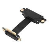 Cable Elevador Pcie X1 Doble De Ángulo Recto De 90 Grados Pc