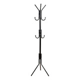 Mind Reader Standing Metal Coat Rack Hat Hanger 11 Gancho Pa