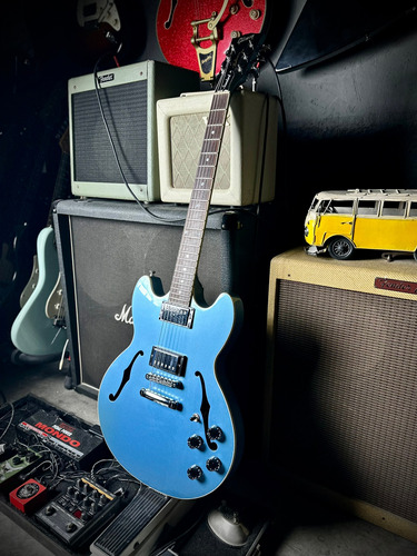 Guitarra Gibson Midtown Pelham Blue 2015 Com Case