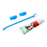 Kit Cepillo Dental Y Crema Para Perro Dedales