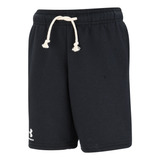 Short Entrenamiento Under Armour Rival Terry Niño En Negro |