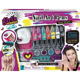 Set Kit Uñas Manicure Juguetes Para Niñas Nuevo 6 Esmaltes