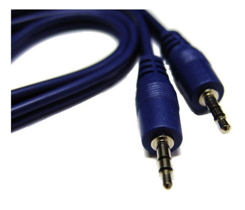 Cable Auxiliar Plug 3.5 Estereo 4 Metros Reforzado