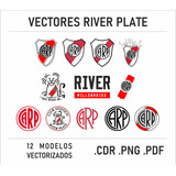 Vectores River Plate 12 Diseños Sublimación Dtf Cdr Pdf Png