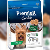 Biscoitos Premier Cookie Cães Adultos Coco E Aveia