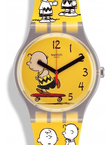 Reloj Swatch Unisex Ed. Ltda. Peanuts Pow Wow So29z101