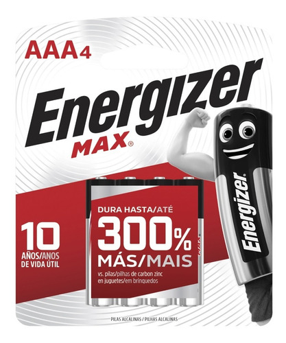 Caja 40 Pilas Alcalinas Energizer Max Aaa Blisters Cerrados - Importadora Fotografica - Distribuidor Oficial Energizer