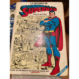 Comic La Historia De Supermán Editorial Novaro 1979