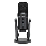 Microfono Condenser Samson G-track Usb Interfaz Pc Streaming