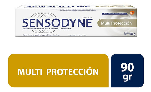 Pasta Dental Multi Proteccion 90g Sensodyne