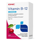 Gnc | Vitamin B12 | 1000mcg | 120 Vegetarian Lozenges