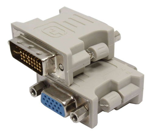 Adaptador Dvi 24+5 Pinos Macho Para Vga Femea Envio Hoje