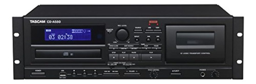 Tascam Cd-a580 Combo De Reproductora Grabadora De Cassette /