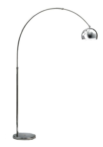 Lampara De Pie Moderna Metalica Minimalista Living E27 Arco