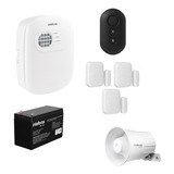 Kit De Alarme Anm 24net C/ Sirene E 1x Controle 3x Xas 4010