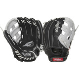 Guante Para Béisbol Rawlings, P/mano Izquierda, Negro/gris