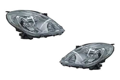 Par Faros Nissan Versa 2012-2013-2014 Der E Izq Hgo 