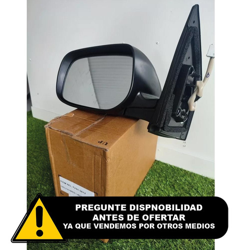 Retrovisor Derecho Con Luz Corolla Xei Gen 2009 2010   2014 Foto 2