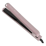 Plancha Alisadora De Cabello Profesional Infrared Olla Bella Color Rosa Metálico