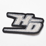 Patch Bordado Harley Davidson  Hd Cinza Hdm046l080a041