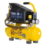 Compressor Ar Direto Mega Air 1,0hp Cfc 5,5/6l 127v Ferrari