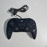 Wii Classic Controller Pro Preto Original Nintendo Rvl-005 2