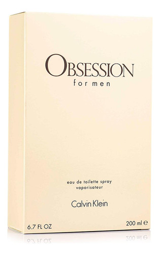 Calvin Klein Obsession 200ml Eau De Toilette Para Hombre