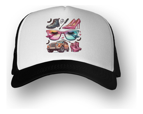 Gorra Auto Con Anteojos Y Botas Sexy C4