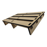 Pedalboard Em Mdf 30x20cm Levemente Inclinado 