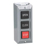 Botonera Open Close Stop 600vac 5a Nema1 Square D 9001bg303 Color Gris