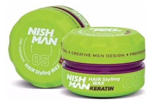 Cera Nishman Hair Styling Wax Keratin 05