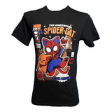 Playera Spider Cat Gato Neko Spiderman