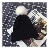 Touca Gorro Criança Bebe Touquinha Pom Pom Croche Frio 