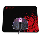 Kit Mouse + Mousepad Naceb Technology Na-632 Color Negro