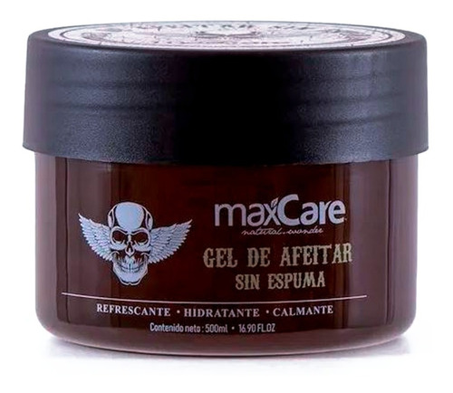 Maxcare® Gel De Afeitar Para Barba Sin Espuma 500ml