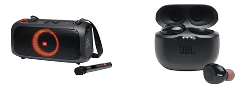 Jbl Pack De Partybox On-the-go Y Tune 125tws Auriculares Bt