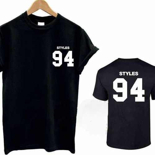 Harry Styles Remera Unisex One Direction 94 Nombres Pop Rock