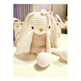 Muñecos Crochet Tejido,coneja Tejida Para Bebés,amigurumi