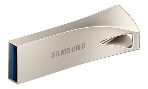 Memoria Usb Samsung Bar Plus 256gb 3.1 Plata 400 Mb/s
