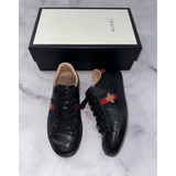 Tenis Gucci Originales De Mujer Color Negro Abeja