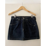 Pollera Minifalda Jean Marca Levis