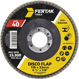 100 Discos De Lixa Flap Disc 4.1/2 - Grão 40 Promoção