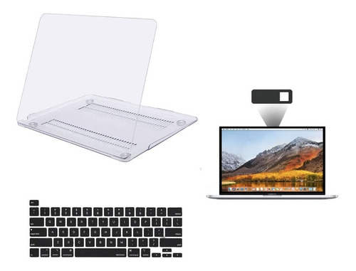 Kit Carcasa Case Premium 3 En 1 Macbook Air Pro Retina Touch